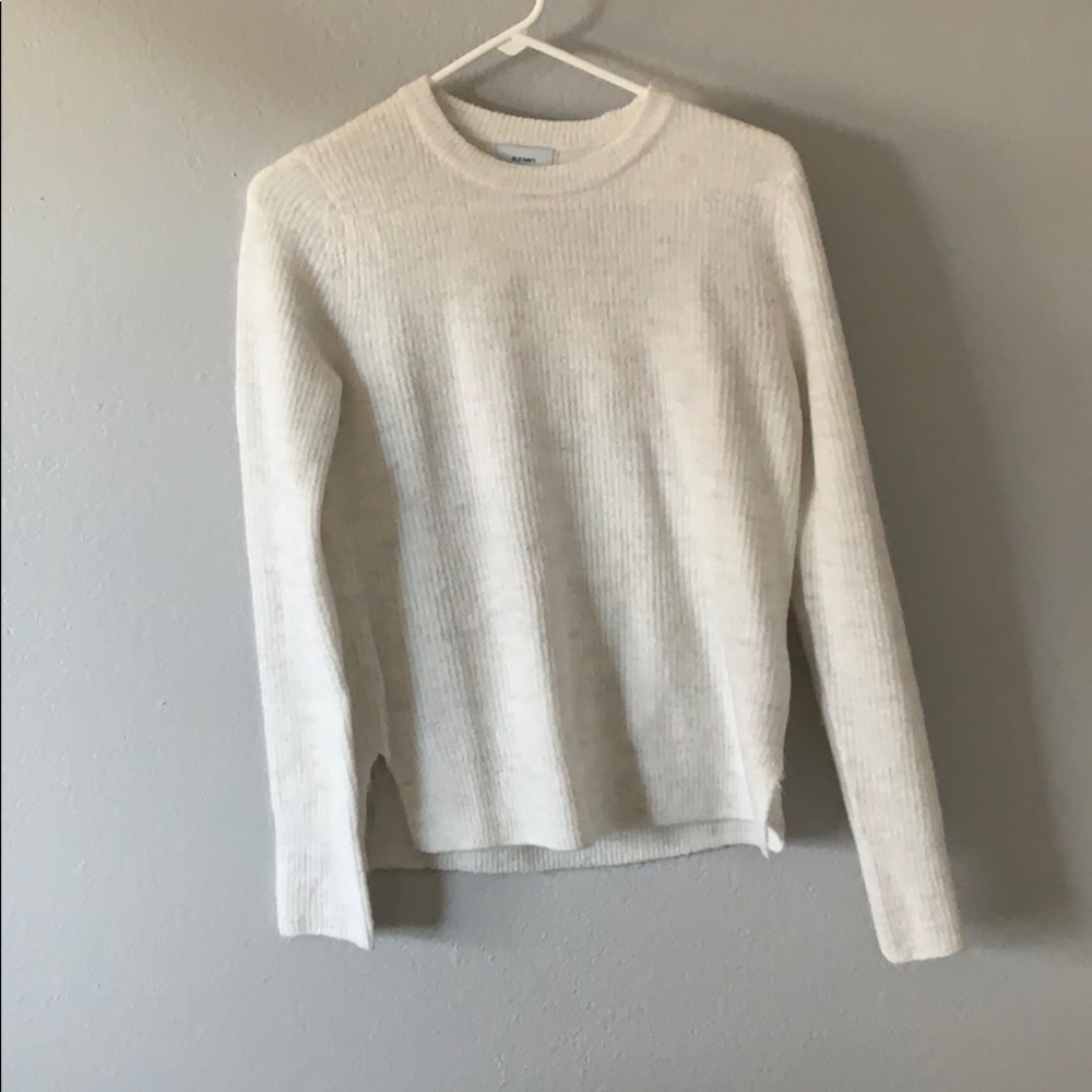 White Old Navy Sweater